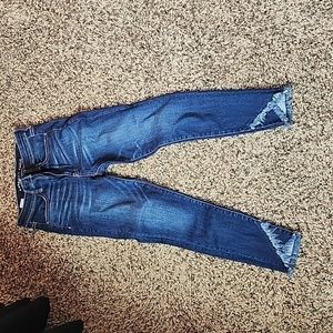 American Eagle super high rise crop jegging 6